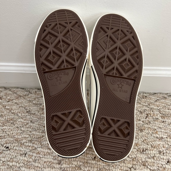 Converse High Top Chuck Taylor 70 Nautical Tri-Blocked Ghosted Vintage White - Picture 8 of 14